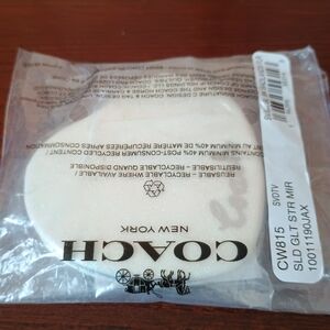 Coach Glittering Heart Compact Mirror NWT